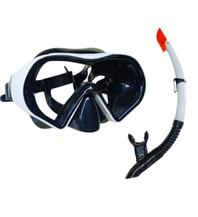 Diving Dalış Maskesi Snorkel Yetişkin - 51712-Beyaz (Lisinya)
