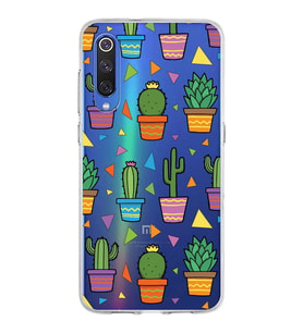 PrintiFy Xiaomi Mi 9 ile Uyumlu 1mm Slim Fit Water Color 4 Baskılı Şeffaf  Kılıf