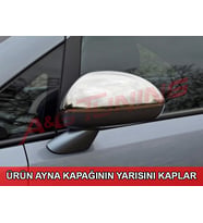 Opel Corsa D Krom Ayna Kapağı Tk 2007 Üzeri Paslanmaz Çelik