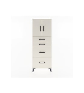 Hyperion Dolap 2 Raflı 4 Çekmeceli 2 Kapaklı 60x44x163 Aytaşı-Aytaşı