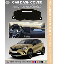 RENAULT CAPTUR (2019-2024) Torpido Örtüsü Ön Göğüs Koruma Torpido Koruma Araca Özel Tam Uyum