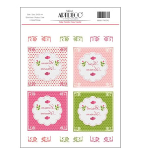 ARTDECO KOLAY TRANSFER 25X35CM DESEN NO:64