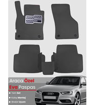 AUDİ A4 SEDAN (2008-2015) Uyumlu EVA Paspas Tam Set–Araca Özel,Su Geçirmez,Kolay Montaj