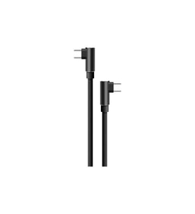 3 Metre Type-C Şarj Kablosu 60W USB-C to USB-C Data ve Hızlı Şarj Kablosu (Siyah)