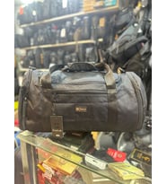 BAGSLAB Su Geçirmez Kumaş Seyahat, Spor Çantası (Siyah)