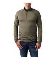 5.11 STRATOS 1/4 KISA FERMUAR SWEAT RANGER YESIL