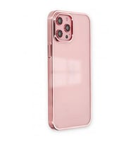 Coverzone iPhone 12 Pro Max ?le Uyumlu K?l?f Different Silikon Pembe