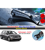 Volkswagen Golf 6 2009-2012 Muz Silecek Takımı