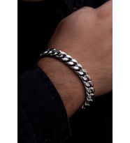 10mm Gurmet Model Sık Örüm Erkek Çelik Bileklik • Sevgiliye • Eşe • Babaya • Bileklik