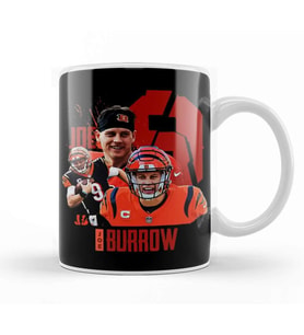 Joe Burrow 9 Kupa Bardak Porselen