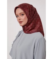 Levidor Kristal Eşarp D2 Bordo