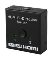 POWERMASTER PM-19903 4K2K 2 PORT ÇİFT YÖNLÜ HDMI SPLITTER BİRLEŞTİRİCİ VE DAĞITICI