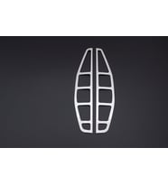 Fiat Doblo 1 Krom Stop Çerçevesi 2 Parça 2000-2006 Arası