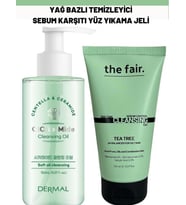 Dermal Yağ Bazlı Temizleyici ve the fair. Sebum Karşıtı Yüz Yıkama Jeli