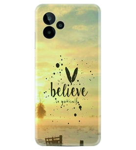 General Mobile GM 24 Pro Kılıf Resimli Desenli Baskılı Silikon Belive in Yourself 1316