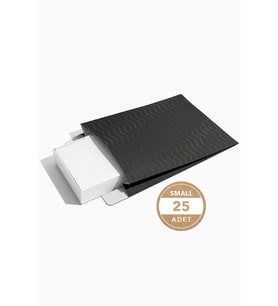 No1 25'li Klasik Seri Kargo Zarfı (Siyah)