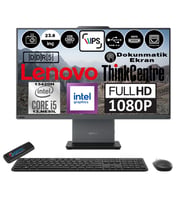 Lenovo Thinkcentre Neo 24 50A Gen5 Intel Core I5 13420H 32GB Ddr5 1tb SSD Windows 11 Pro Intel® UHD Graphics 23.8" Dokunmatık Fhd All In One Bilgisayar 12SC001LTRP08 + Zetta Flash Bellek