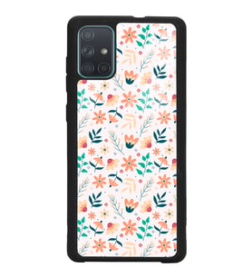 Samsung A71 Uyumlu Minik Sonbahar Tasarımlı Glossy Telefon Kılıfı