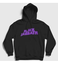 Presmono Unisex Siyah Black Sabbath Kapüşonlu Sweatshirt 17403tt