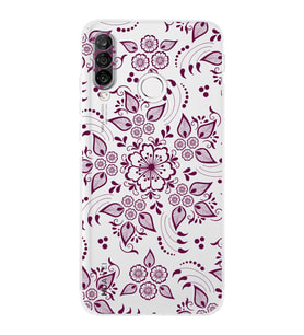 Huawei P30 Lite Kamera korumalı Kapak Nostalji Desen Tasarımlı  Şeffaf Kılıf