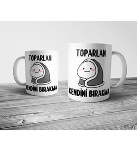 Pixxa Toparlan Kendini Bırakma Kupa Bardak  