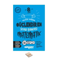 LGS 8. Sınıf Matematik Güçlendiren Soru Bankası ve Telefon Standı