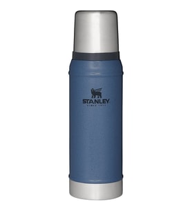 Stanley Klasik Vakumlu Paslanmaz Çelik Termos 0.75 LT - Hammertone Lake (Mavi)