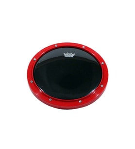REMO RT-0008-58 Practice Pad Ambassador Ebony (8" Kırmızı)  Sert Yüzeyli Hızlı Egzersiz Pedi