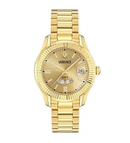 Versace VRSCVE0U00525 Erkek Kol Saati (Altın)