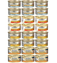 Gourmet Gold Karışık Kıyılmış Konserve Yetişkin Kedi Yaş Maması 24 x 85 G