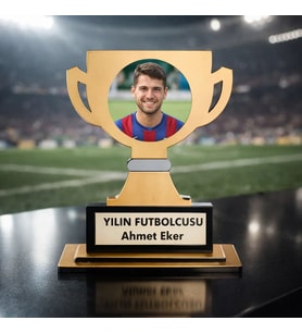 BK Gift Kişiye Özel Ödül Kupası Ahşap Plaket, Başarı Kupası, Turnuva Kupası, Okul Kupası