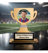 BK Gift Kişiye Özel Ödül Kupası Ahşap Plaket, Başarı Kupası, Turnuva Kupası, Okul Kupası