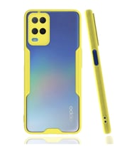 Durukar® A54 4G Kılıf Platin Silikon - Sarı
