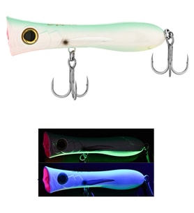 Fujin Big Mama 12cm 31gr Popper Maket Balık 271 White Lumo Glow