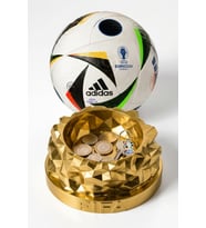 Futbol Topunuzu Ballon d'Or a Çeviren Gold Kaplamalı Stand Sepet (futbol topu dahil değildir)