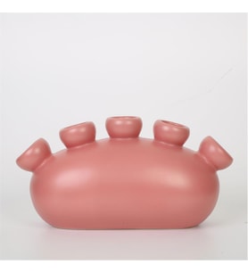 Vitale Suncoral Kırmızı Vazo 30*13*13 Cm AK.JL0022