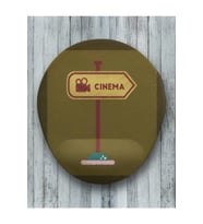 Cinema Oval Bilek Destekli Mouse Pad