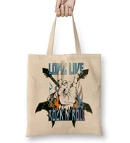 Long Live Rock N' Roll 05 Bez Çanta Uzun Saplı