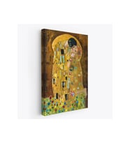 Gustav Klimt'in The Kiss İsimli Eseri Kanvas Tablo-5128