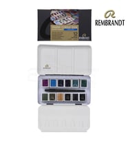 Rembrandt Sulu Boya Seti 12 Renk + Fırça Granulating