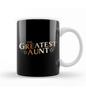 The Greatest Aunt Kupa Bardak Porselen