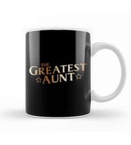 The Greatest Aunt Kupa Bardak Porselen