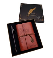 Kişiye Özel Metal Touchpen Siyah Kalem Ve Defter - İsme Özel Tükenmez Kalem Deri Defter Seti & Hediyelik İsme Özel Defter Kalem / Defter Kalem Seti