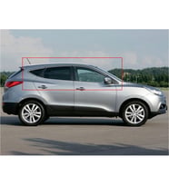 Hyundai ix35 Cam Çıtası Çerçevesi Kromu Nikelajı Komple