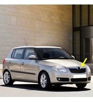 Skoda Fabia 2 2007-2010 Panjur Üstü Kaput Ucu Kromaj Çıtası 5J0853633