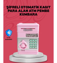 Elektronik Şifreli Otomatik Para Yutan Çocuk Kumbarası