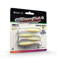 Ulti Baits Minnow Shad Silikon Balık 70MM 1,6gr 4 Adet, UB-C05, Orange Lemon, Limon