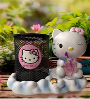Hello Kitty Kalemlik Çalışma Masası Kalemliği (Model 2)