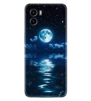 Vivo Y15S Y32 Y33S Y51 Y53S Kılıf Desemli Silikon Night Moon 1133