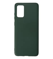 Durukar® Samsung Galaxy S20 Plus Kılıf Nano içi Kadife Silikon - Koyu Yeşil